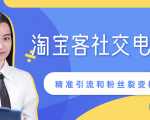 某站内部课程:淘宝客社交电商裂变,精准引流和粉丝裂变模式详解(共6节视频)-学习资源库