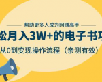 狂赚计划:轻松月入3W+的电子书项目,从0到变现操作流程,亲测有效-学习资源库