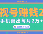 影视号赚钱项目2.0,无需电脑,一部手机剪出每月2W+收入-学习资源库