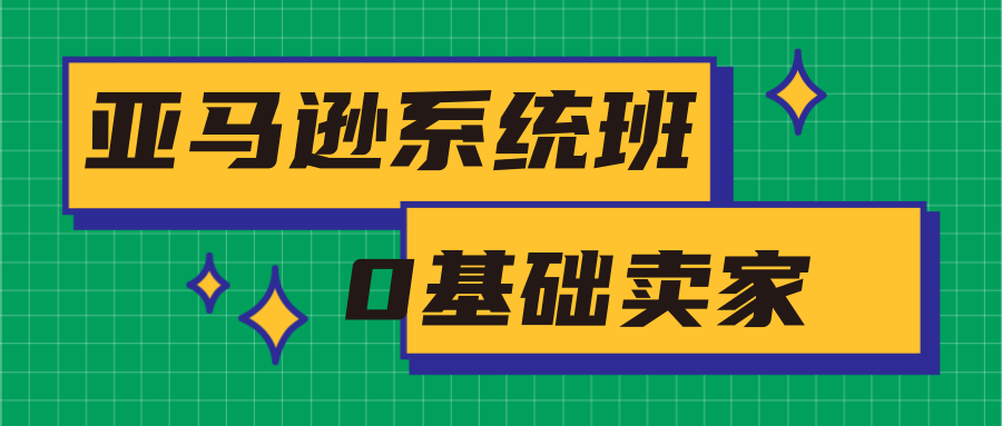 亚马逊系统班，专为0基础卖家量身打造，亚马逊运营流程与架构-学习资源库
