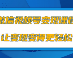 微信视频号变现项目，0粉丝冷启动项目和十三种变现方式-学习资源库