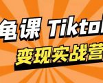 龟课·TikTok变现实战训练营线上第1期，多种变现模式，轻松赚美刀-学习资源库
