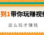 从0到1带你玩赚视频号：这么玩才赚钱，日引流500+日收入1000+核心玩法-学习资源库