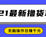 2021最新撸货项目,一部手机即可实现无脑操作轻松日赚千元-学习资源库