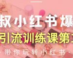 狼叔小红书爆款推广引流训练课第12期,手把手带你玩转小红书-学习资源库