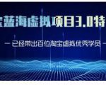 黄岛主·淘宝蓝海虚拟项目3.0，小白宝妈零基础的都可以做到月入过万-学习资源库