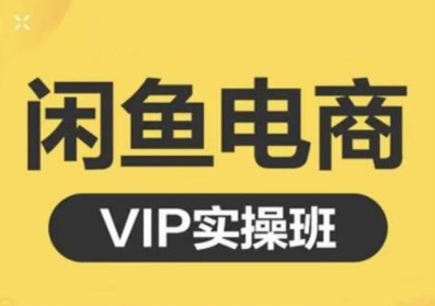 鱼客·闲鱼电商零基础入门到进阶VIP实战课程，帮助你掌握闲鱼电商所需的各项技能-学习资源库