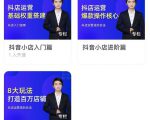 湛北·抖音小店入门进阶高阶合集,八大玩法打造百万店铺-学习资源库