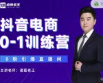 诸葛老王抖音电商0-1训练营,从0开始轻松破冷启动,引爆直播间-学习资源库