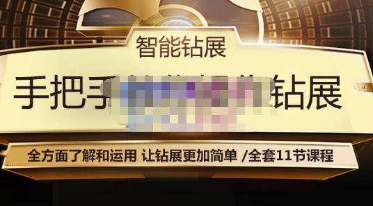 智能钻展手把手教你操作钻展，全方面了解和运用，让钻展更加简单-学习资源库
