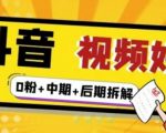 (燃烧好物)抖音视频好物分享实操课程(0粉+拆解+中期+后期)-学习资源库