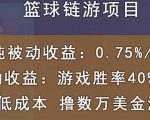 国外区块链篮球游戏项目,前期加入秒回本,被动收益日0.75%,撸数万美金-学习资源库