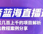 抖音最新蓝海直播玩法,3分钟赚30元,一天轻松1000+,只要你去直播就行【详细玩法教程】-学习资源库