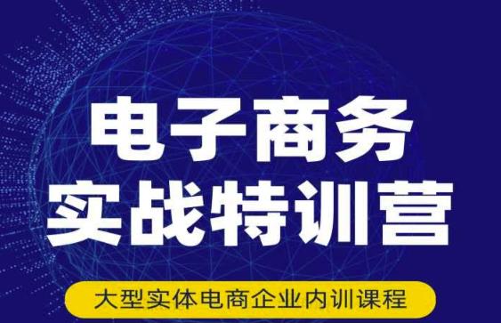 民赛电气内部出品：电子商务实战特训营，全方位带你入门电商，308种方式玩转电商-学习资源库