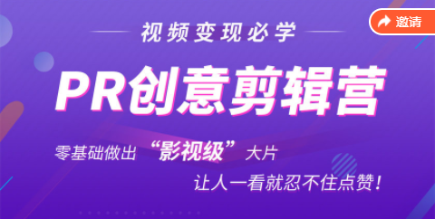 抖音赚钱必学的PR创意剪辑：零基础做出“影视级”大片，让人一看就忍不住为你点赞！-学习资源库