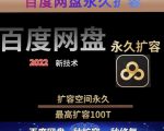 百度网盘无限扩容技术，外面卖399的，无论自己用还是用做引流都可以-学习资源库