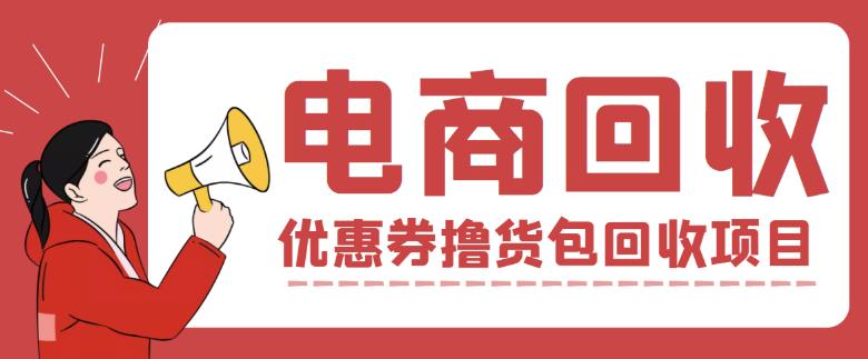 外面收费388的电商回收项目，一单利润100+-学习资源库