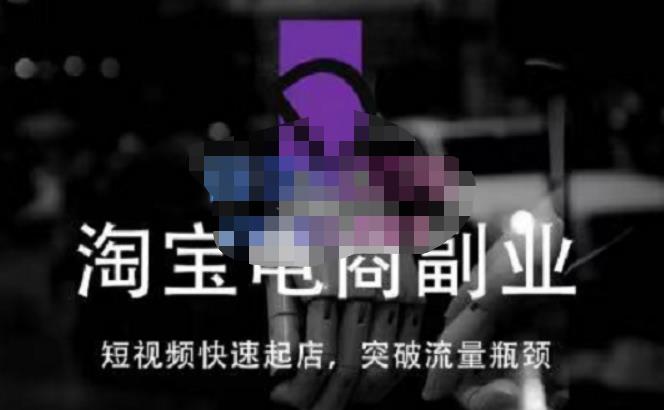 蓝Sir派·淘宝短视频快速起店，替代传统搜索方式，学会做一个不一样的淘宝店-学习资源库