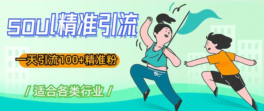 soul精准引流系列课程，一天引流100+精准粉，适合各类行业-学习资源库