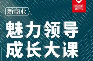 张琦·新商业魅力领导成长大课2023新版，高效管理必修课（30节）-学习资源库