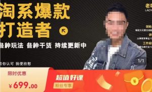 锋投老叶全店动销,淘系干货汇总,各种玩法,淘系爆款打造者-学习资源库