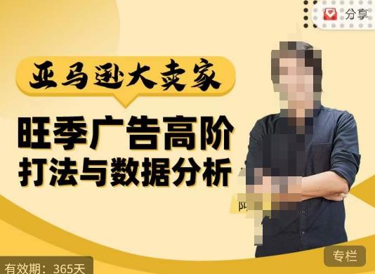 阿甘·亚马逊大卖家广告高阶打法与数据分析，走出传统广告误区；揭秘大卖惯用打法；数据驱动广告决策-学习资源库