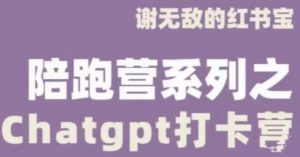 谢无敌ChatGPT打卡营，教你更好地使用ChatGPT来提高工作效率-学习资源库