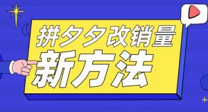 拼多多改销量新方法+卡高投产比操作方法+测图方法等-学习资源库