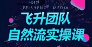 飞升团队课程自然流实操课,抖音半无人起号主播间搭建教学-学习资源库