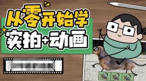 从零开始学实拍加动画，实拍加动画创意教程-学习资源库