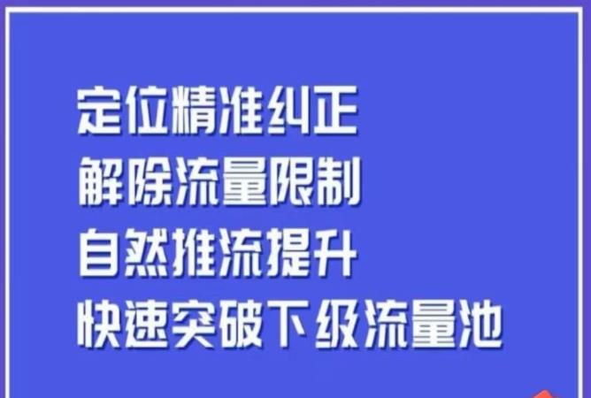 同城账号付费投放运营优化提升，​定位精准纠正，解除流量限制，自然推流提升，极速突破下级流量池-学习资源库