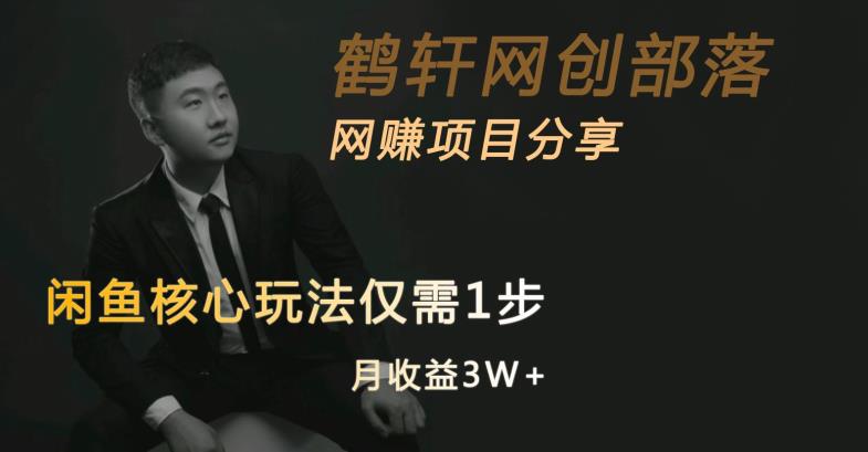 闲鱼核心玩法不卖货也能1年变现20W，玩法简单-学习资源库