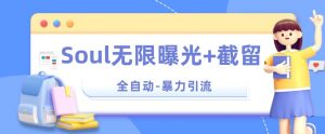 【暴力引流】Soul无限曝光+截留一体的软件【揭秘】-学习资源库