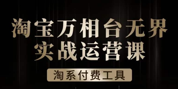 沧海·淘系万相台无界实战运营课，万相台无界实操全案例解析-学习资源库