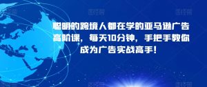 聪明的跨境人都在学的亚马逊广告高阶课,每天10分钟,手把手教你成为广告实战高手!-学习资源库