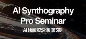 AI绘画资深课第五期掌握AI绘画，实现各种商业变现【第五期】-学习资源库