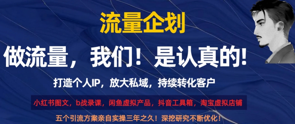 流量企划，打造个人IP，放大私域，持续转化客户【揭秘】-学习资源库