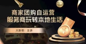 大新哥·商家团购自运营-玩转本地生活-学习资源库