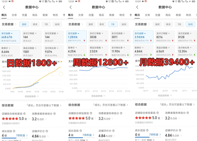 拼多多虚拟电商训练营月入30000+你也行，暴利稳定长久，副业首选-学习资源库