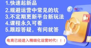 文西电商课程,规避运营中常见的坑-学习资源库