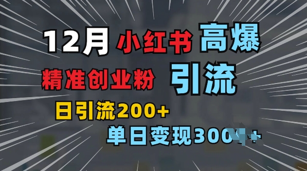 小红书一张图片“引爆”创业粉，单日+200+精准创业粉 可筛选付费意识创业粉【揭秘】-学习资源库