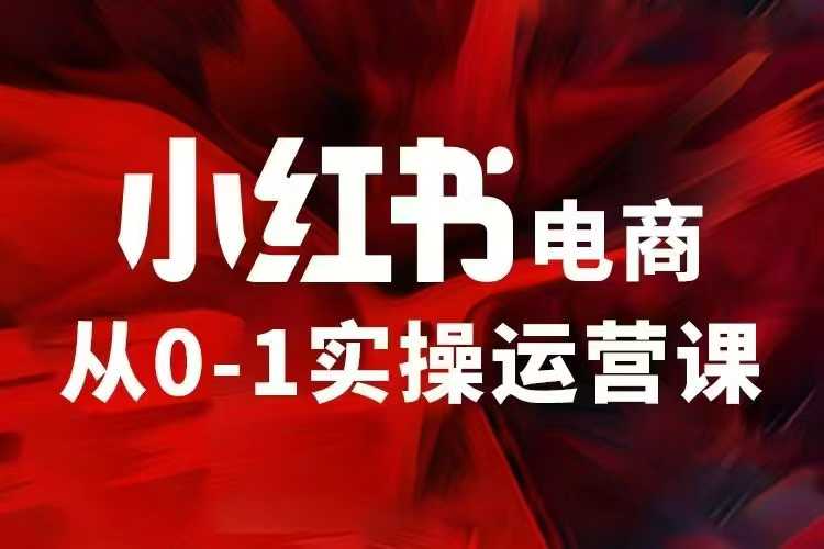 小红书电商运营，97节小红书vip内部课，带你实现小红书赚钱-学习资源库